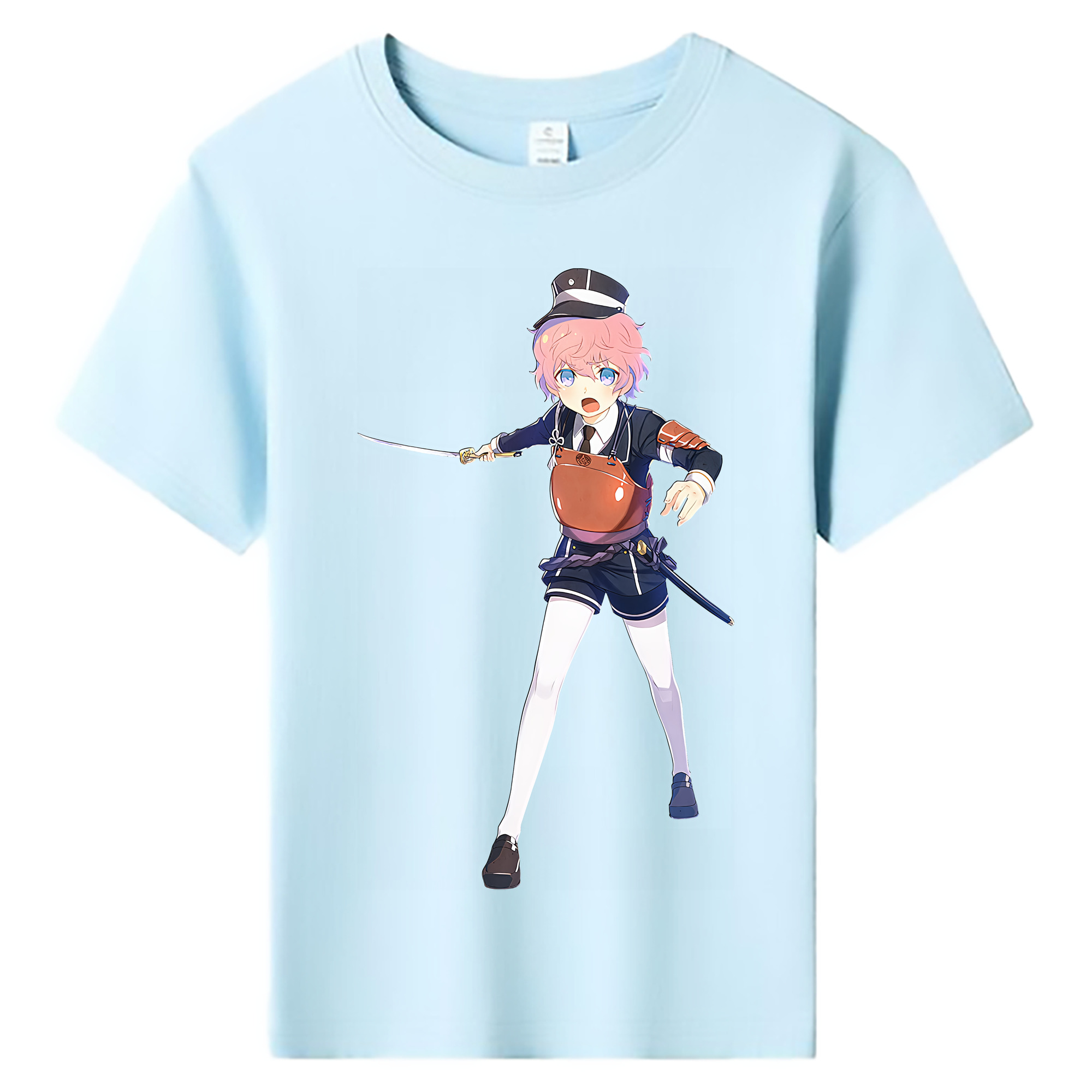 （画像用） 刀剣乱舞 Touken Ranbu 綿100％キッズTシャツ（フロントプリント）